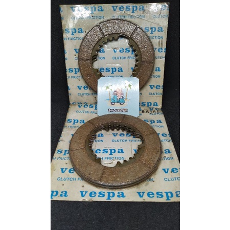 Kampas kopling vespa bajaj/ Plat kopling vespa bajaj