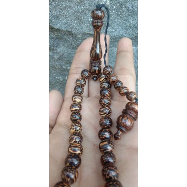 TASBIH 33 KAYU LIWUNG MACAN TASBIH KAYU GALIH LIWUNG TASBIH LIWUNG BERTUAH