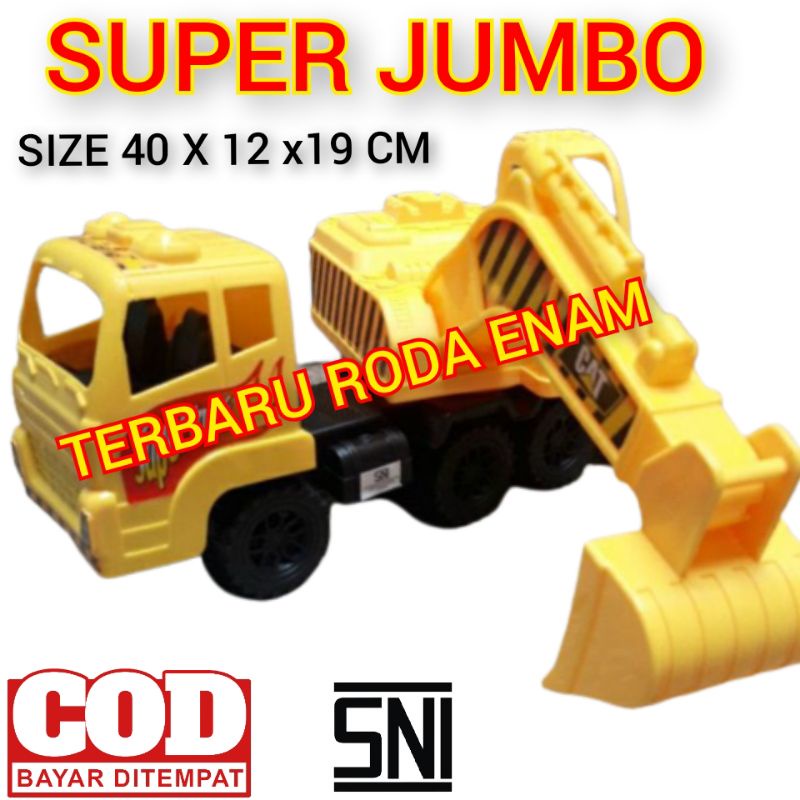 Mainan Anak Laki Laki Mobil Bego Besar Roda Enam