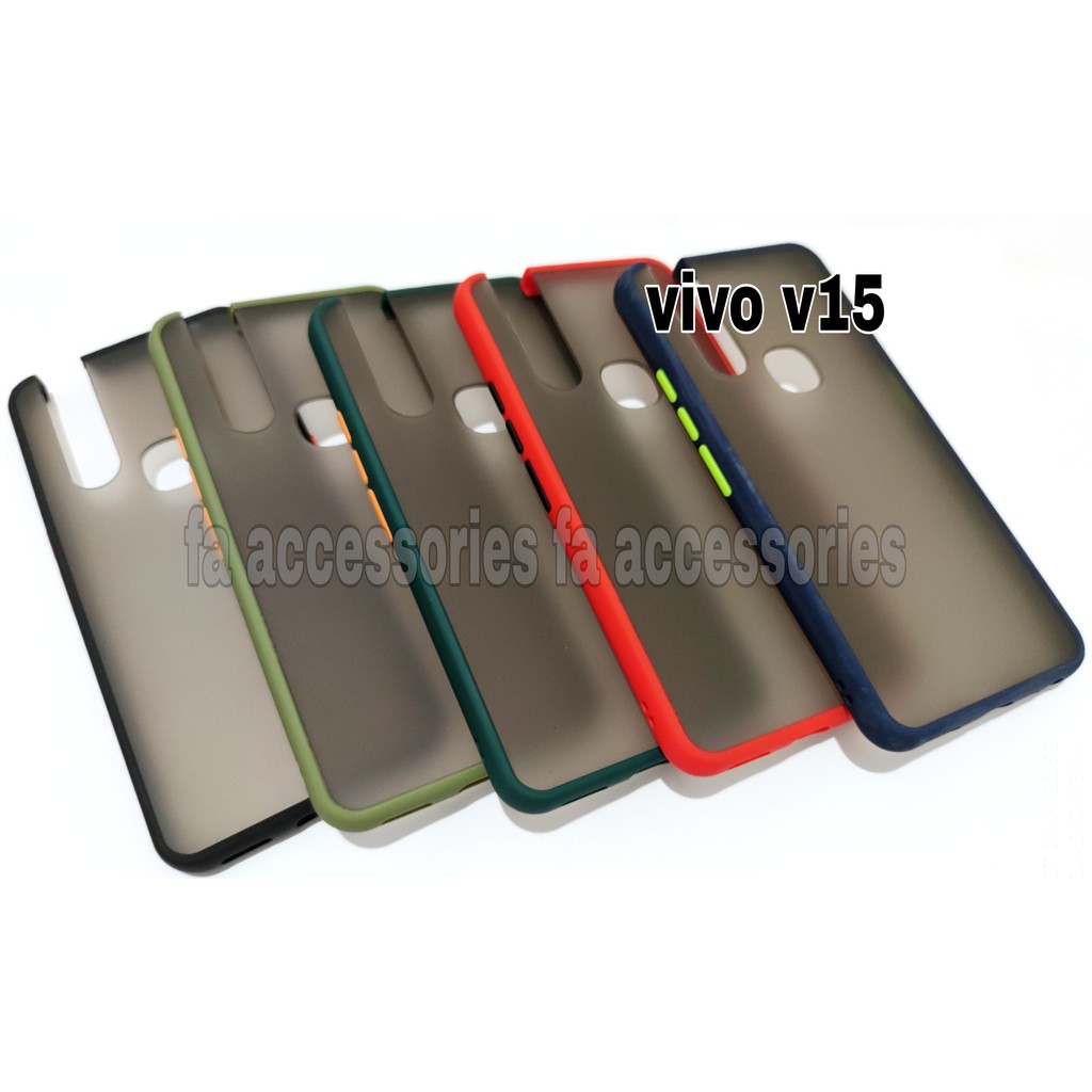 Phone soft Case vivo v15 v15pro v17 v17pro v20 v 20se s1 s1pro pro softcase casing shock proof se