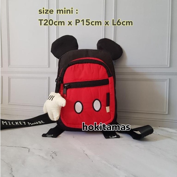 READY STOCK!! TAS RANSEL ANAK/TAS Z*RA KIDS MICKEY TIMBUL