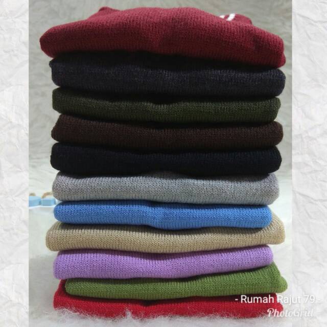 Rompi vest rajut anak size XXL (est 5-6th)