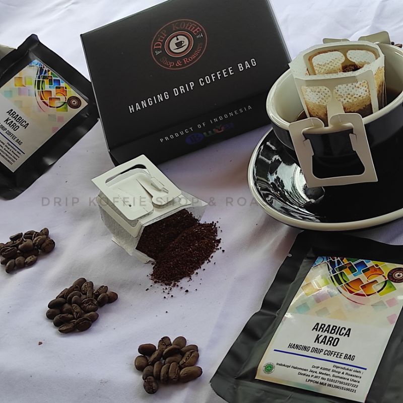 

DRIP COFFEE ARABICA KARO 1 Kotak isi 5pcs