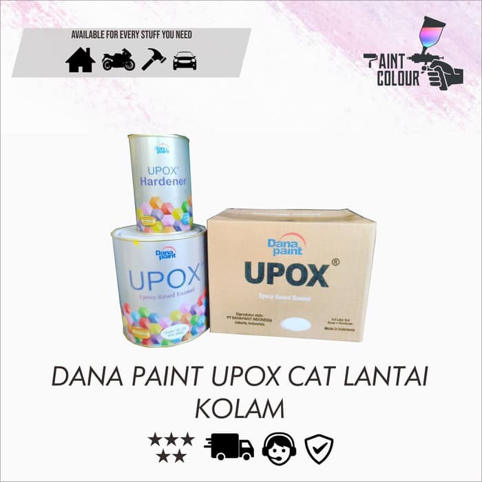 Cat Lantai Epoxy UPOX Dana Paint All Colour - Floor Coatings