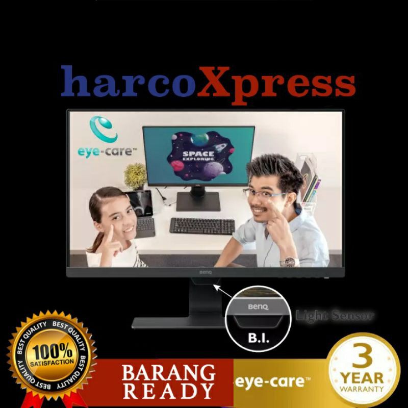 Monitor BenQ GW2283 IPS Eye care FHD +speaker 22inch led garansi resmi