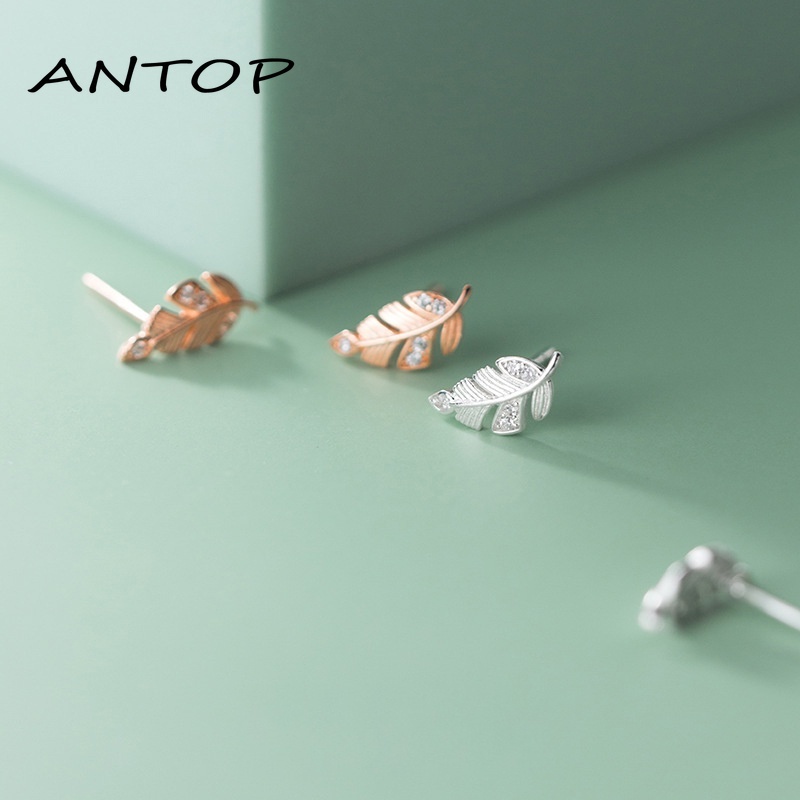 Anting Kecil Yang Indah Anting-anting Kecil Pemodelan Hewan Geometris Tanaman Yang Kreatif  ANTOP