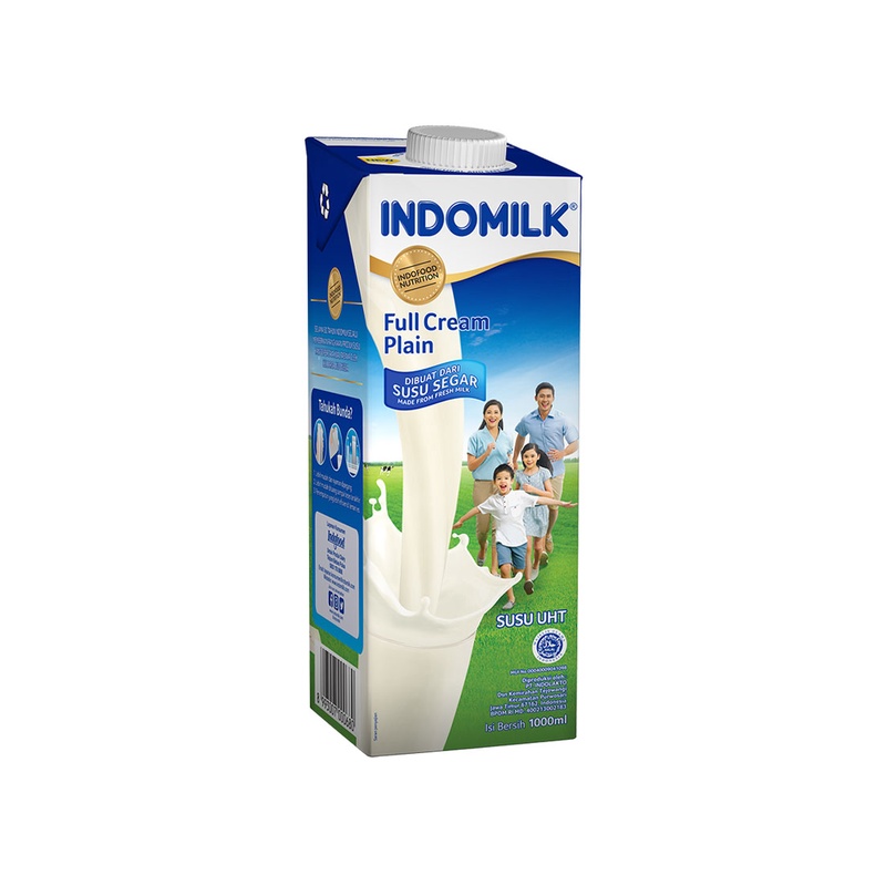 

Susu Indomilk UHT Full Cream Plain 1 Liter