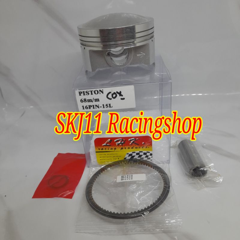 Piston Seher Kit LHK Racing 68 Pen Pin 16 Satria FU