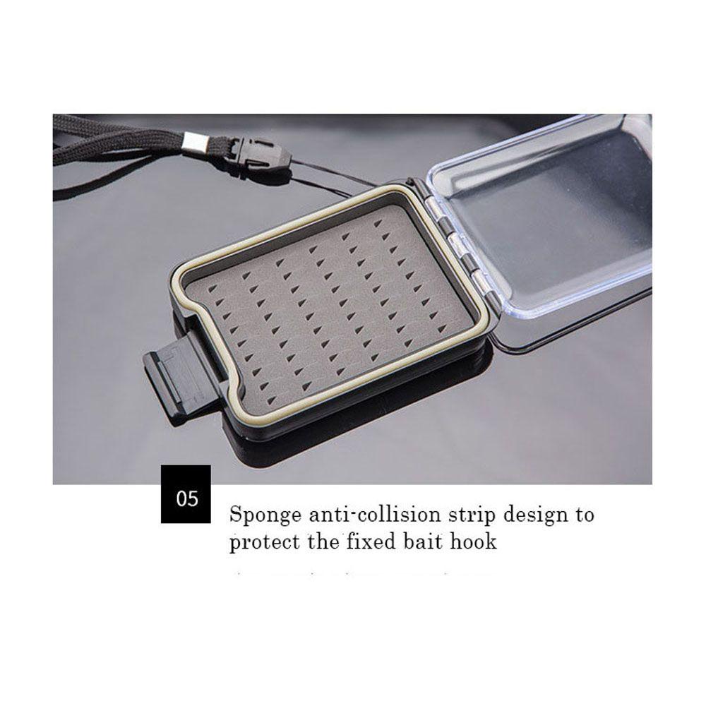 Agustina Fly Fishing Box Waterproof Tahan Lama Hooks Baits Case Umpan Aksesoris Aksesoris Pancing Alat Umpan Case