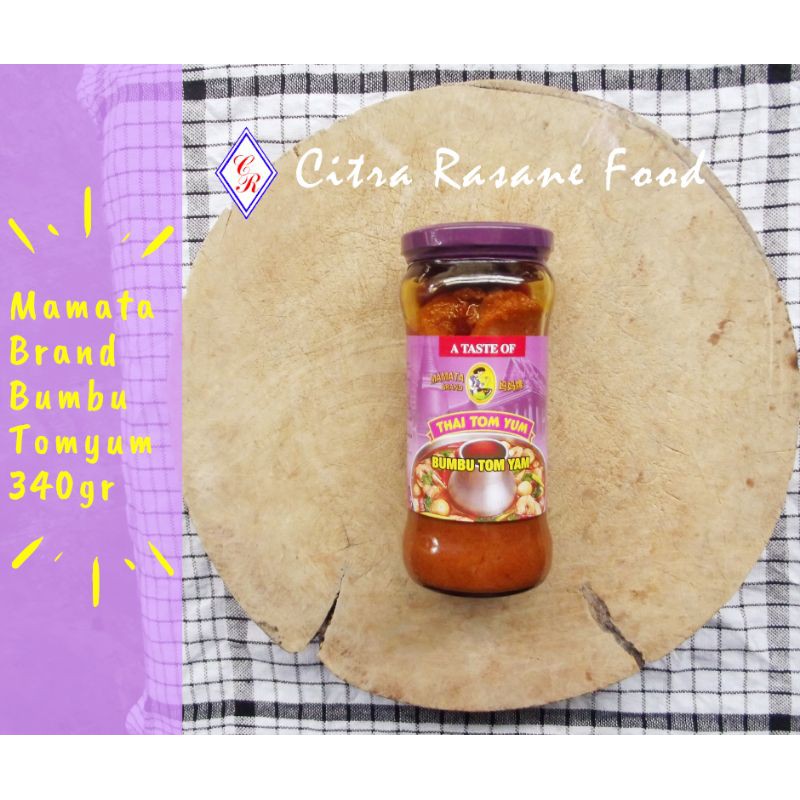 

Mamata Brand Bumbu Tomyum / Tom Yum Paste Ala Thailand 340gr