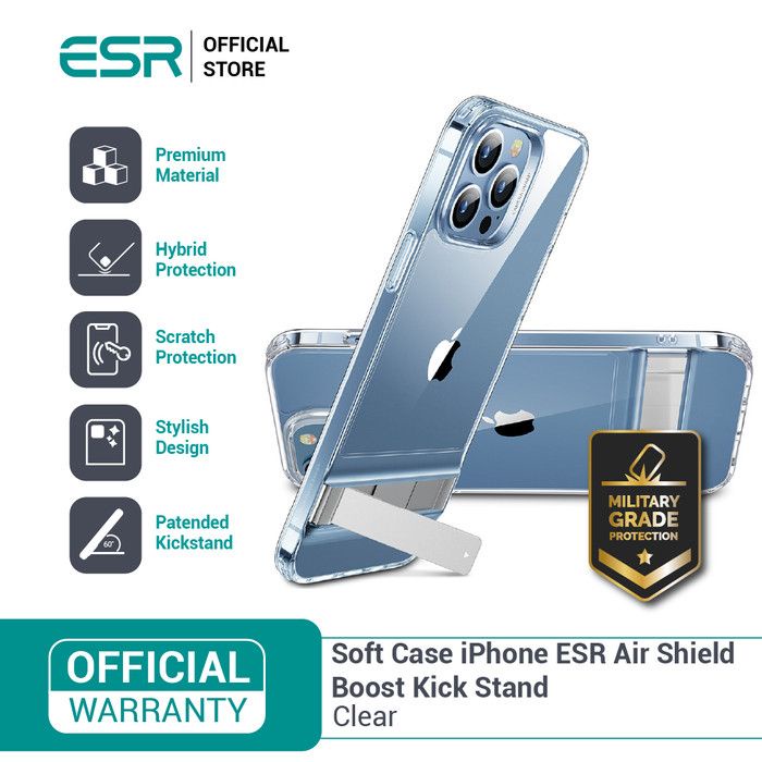 ESR iPhone 13 / 13 Pro / 13 Pro Max Air Shield Boost Case with Stand - Original ESR - 501033 / 501263 / 501034 / 501035 / 501036 / 501037