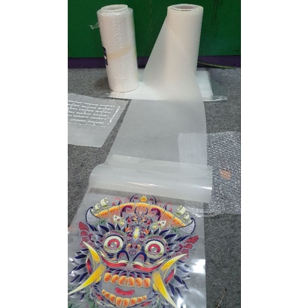 PET FILM DTF 30cm | Bahan Sablon Printer DTF