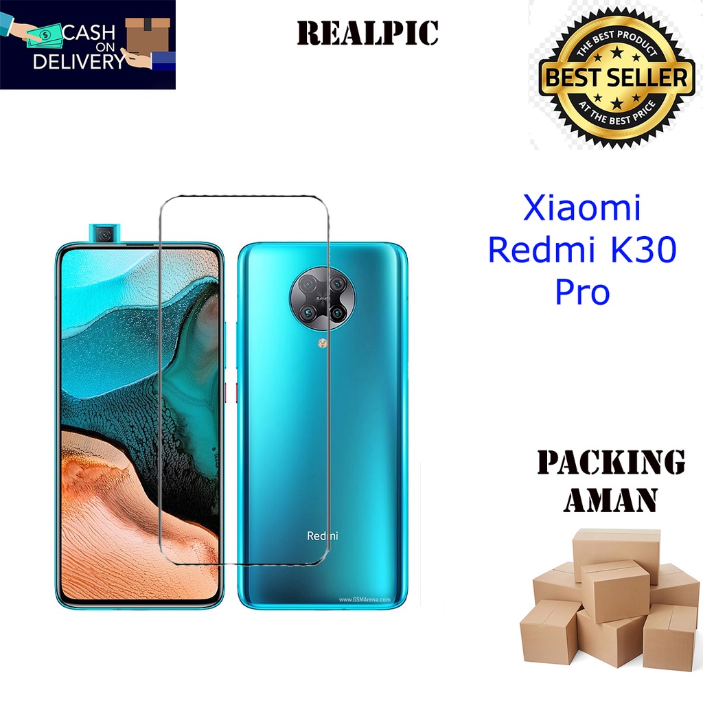 Tempered Glass Xiaomi Redmi K30 Pro Screen Protector Anti Gores