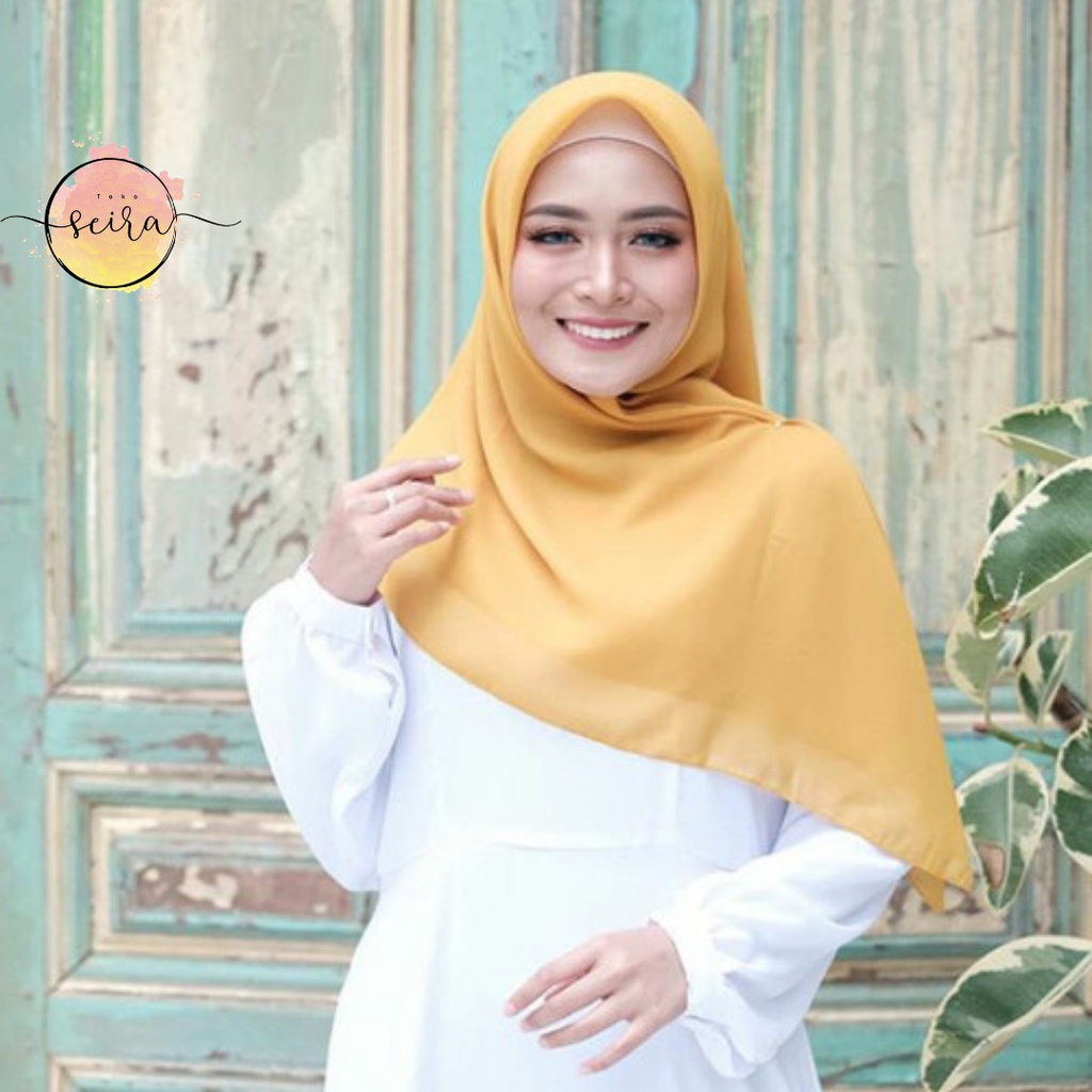 [BISA COD] Bella Square Hijab Segiempat / Kerudung Segi Empat Bella Square / Jilbab Segiempat Bela (Kain Tebal Adem Tidak Menerawang)-Medallion