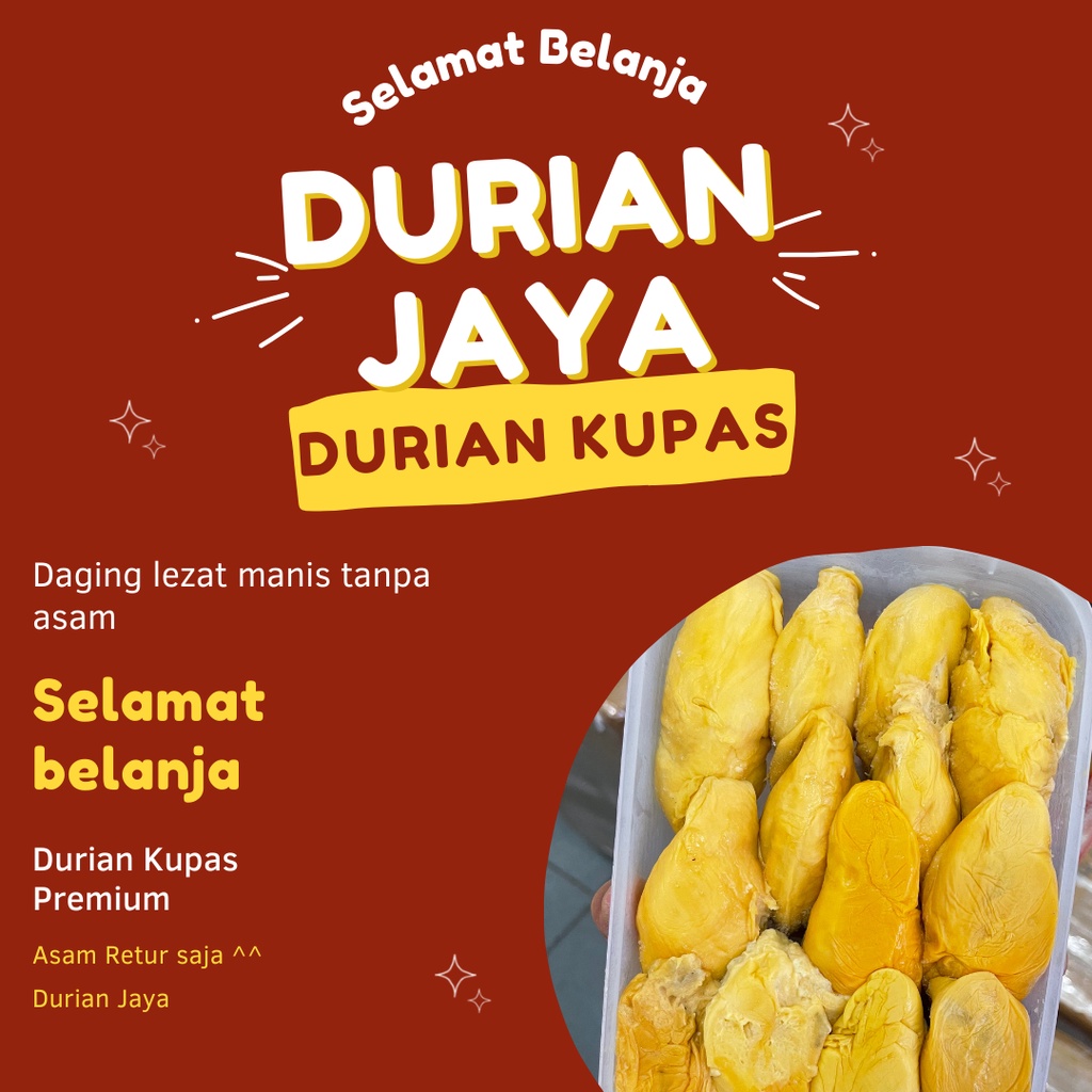 

DURIAN KUPAS MEDAN ASLI NIAS 900 G