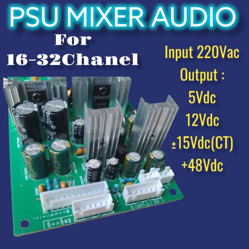 PSU MIXER AUDIO UNIVERSAL