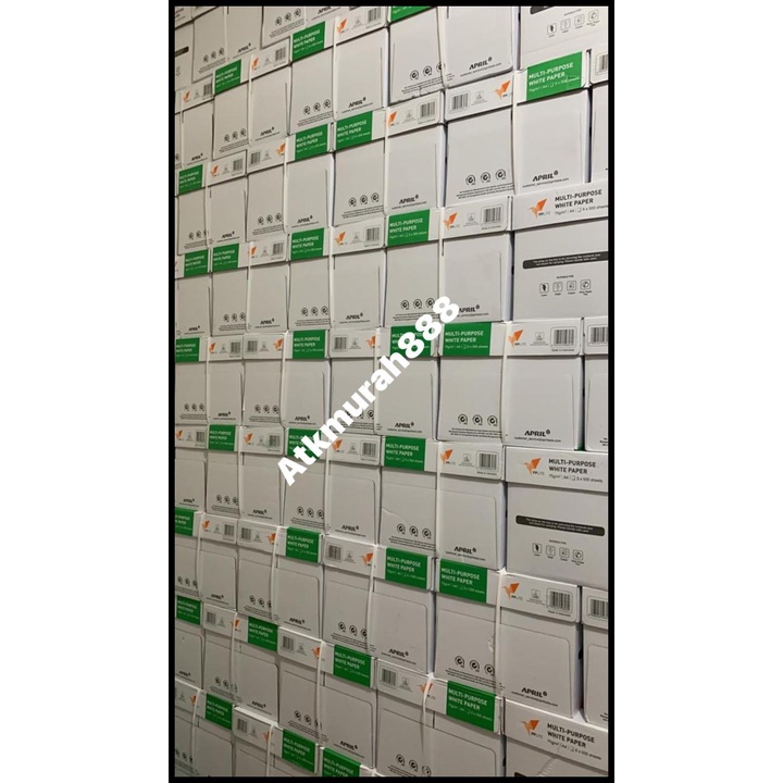 

PROMO KERTAS PP LITE A4 75 GRAM/HVS/FOTOCOPY PAPER/MAX:2 BOX/GOJEK GRAB PROMO