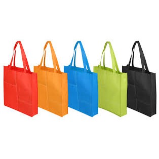 

Tas Kain Spunbond Warna isi 12 pcs