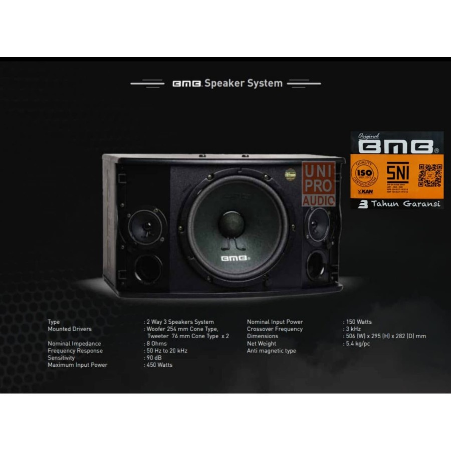 Speaker BMB CS 450 V (10 Inch)