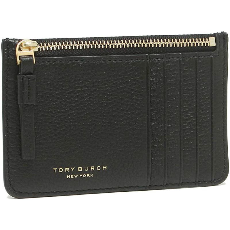 Tory Burch Card Case - Black Leather