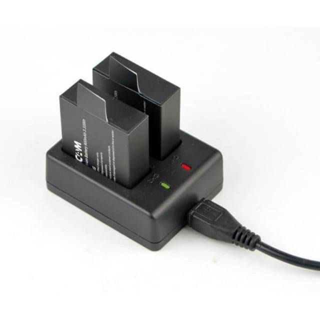 DESKTOP BATERAI SPORT CAM 2 SLOT / CHARGER BATREI SPORT CAM