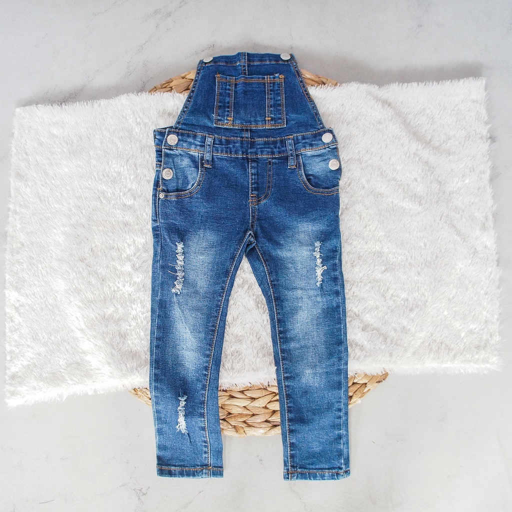 KIDS Basic Collection Overall Jeans Anak 3200