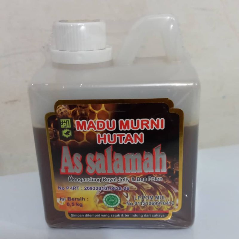 

Madu Murni Hutan Riau As salamah 500 Gram Royal Jelly Bee Pollen