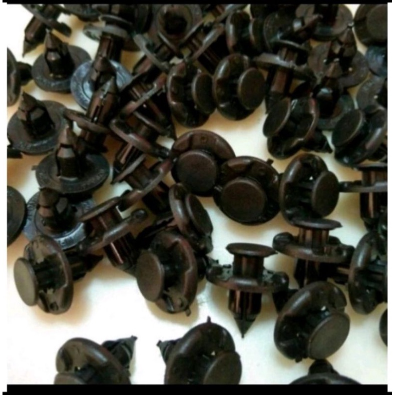 Klip Kancing Bumper Mud guard karpet lumpur Mobil Datsun go+/Panca/Cross