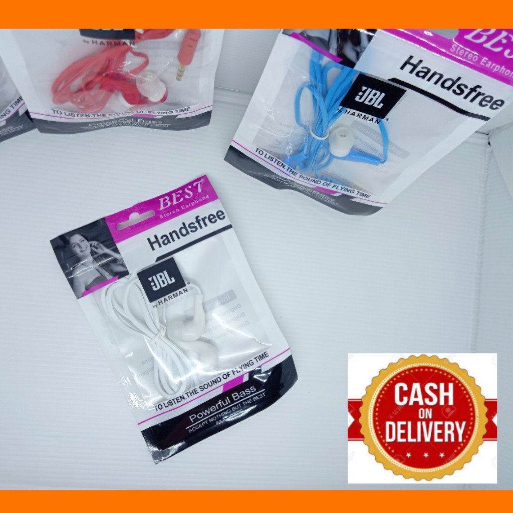 Headset J Packing Plastik Merah/Putih/Hijau/Hitam/Biru [IMPORT.ACC]