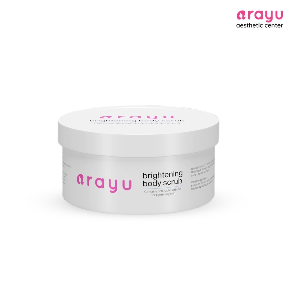 Arayu Brightening Body Scrub 250gr