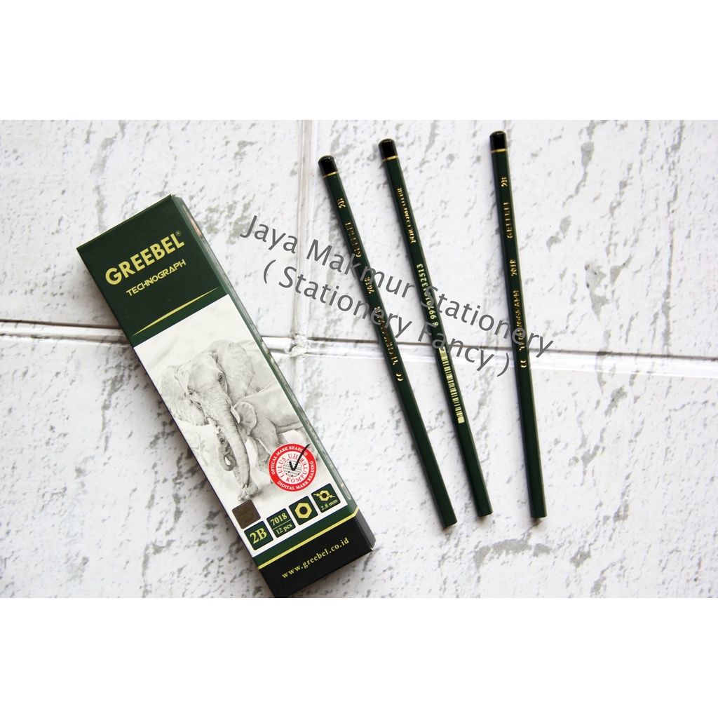 

Pensil 2B Greebel Technograph (1 lusin)