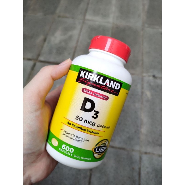 Kirkland Vitamin D3 2000 IU