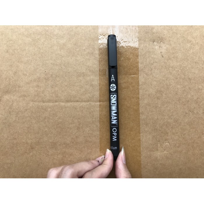 

spidol permanent pen snowman OHP tipe OPM tulis di mika