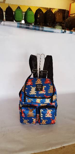 Ransel Preppy Tas Bahu Gaya Korea Pemuda Fashion Wanita Ransel Laptop Tas Sekolah untuk Remaja Anak Perempuan Anak Laki-laki Tas Buku Travel