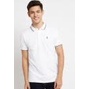 GIORDANO Classic Embroidery Polo Shirt - Signature White