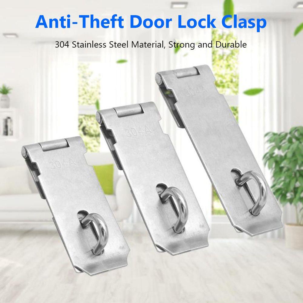 Suyo Pengait Gembok Sudut Kanan Anti Maling Door Buckle Shed Latch