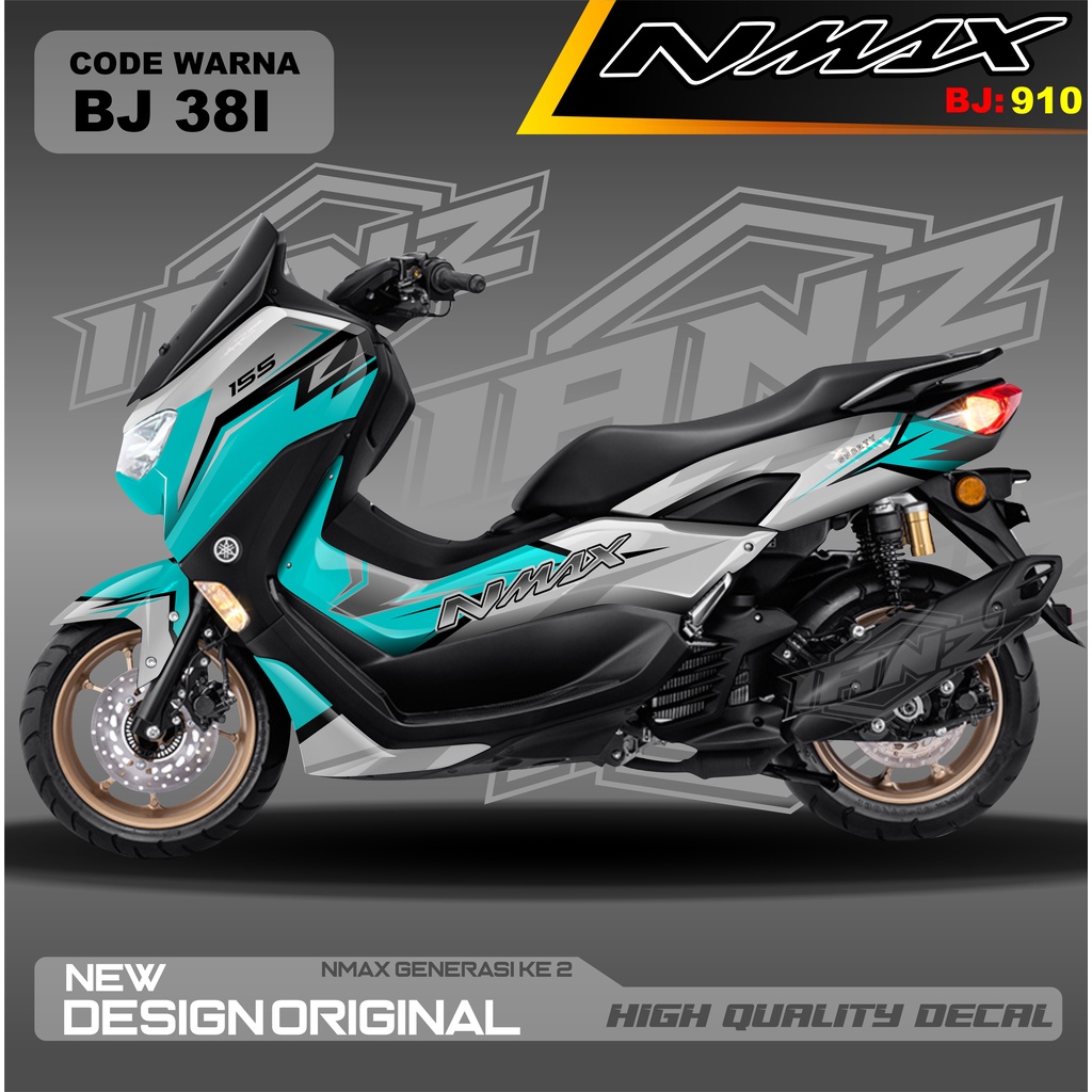 STICKER NEW NMAX FULL BODY MOTOR / DECAL FULL BODY NMAX / DECAL STIKER FULL BODY NMAX / STIKER DECAL NMAX TERBARU