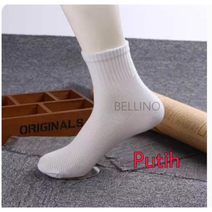 Kaos Kaki Murah Diatas Mata Kaki Polos Hitam dan Putih Bisa Untuk Pria / Wanita / Unisex Socks Kaos Kaki Kantor Pendek Kaos Kaki Office Kaos Kaki Sekolah