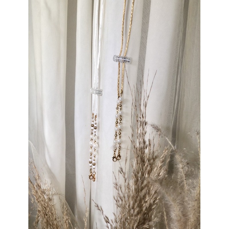 TALI2in1  MASKER HIJAB STRAP MASKER HIJAB 2IN1 KALUNG MASKER STRAP MASKER RANTAI KONEKTOR