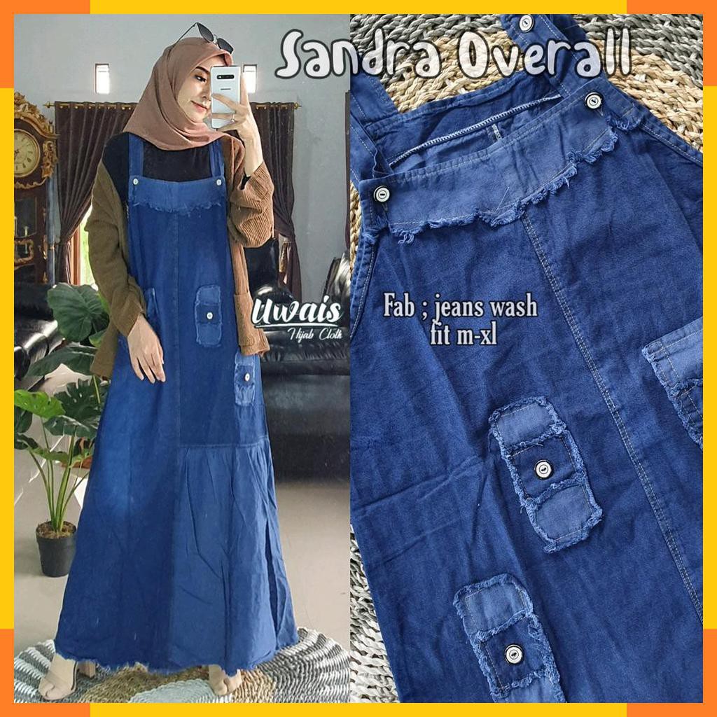 SANDRA OVERALL. FASHION WANITA. BY UWAIS