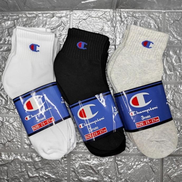 SEKOLAH CHAMPION ORIGINAL UNTUK CP007 WANITA CLASSIC SOCKS BISA KAKI C GHJ4K645J