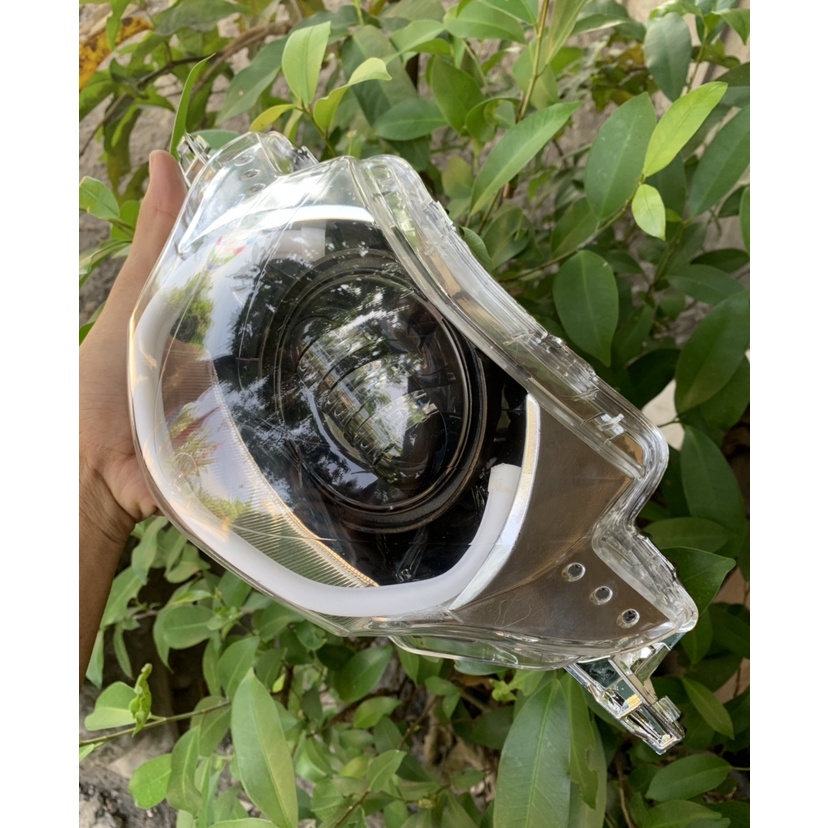 lampu depan honda supra x 125 old custom led