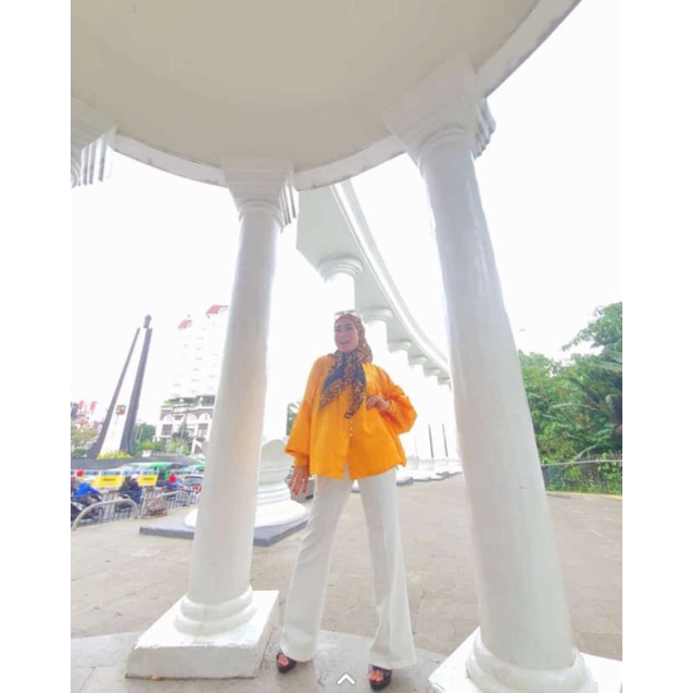 Blouse SILK DIOR SHELLA Mewah untuk Daily Arisan Liburan Kerja