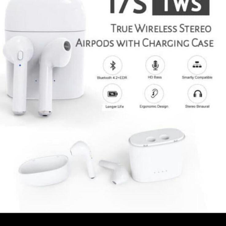 HANDSFREE HEADSET BLUETOOTH I7S WIRELESS BLUETOOTH