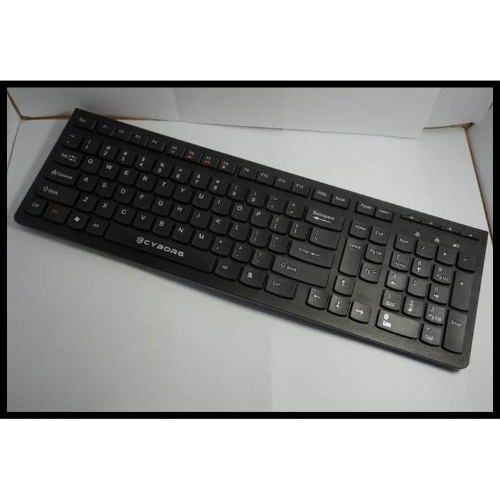 Keyboard + Mouse Wireless Cyborg CKW 200