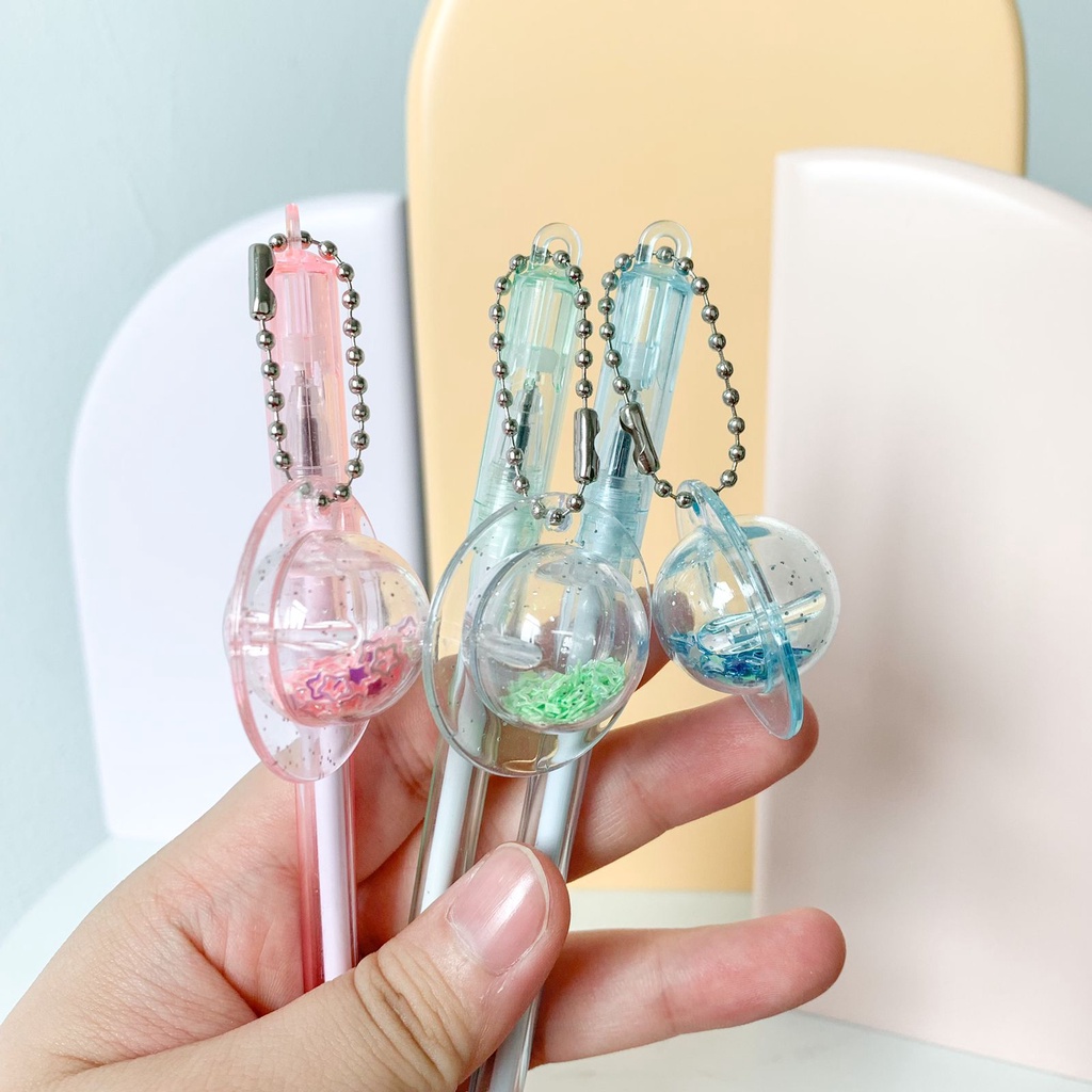 

PULPEN GANTUNGAN PLANET PENA BALL PEN GEL TINTA MURAH READY GROSIR COD