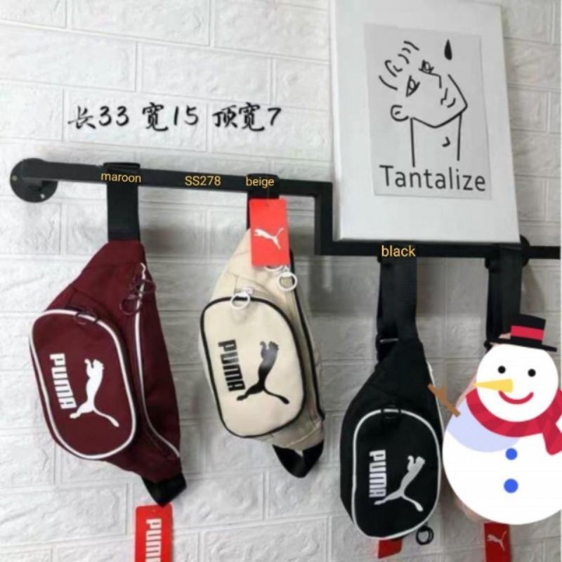 Tas Puma SS278 # SS TAS PINGGANG WAISTBAG MURAH TAS UNISEX