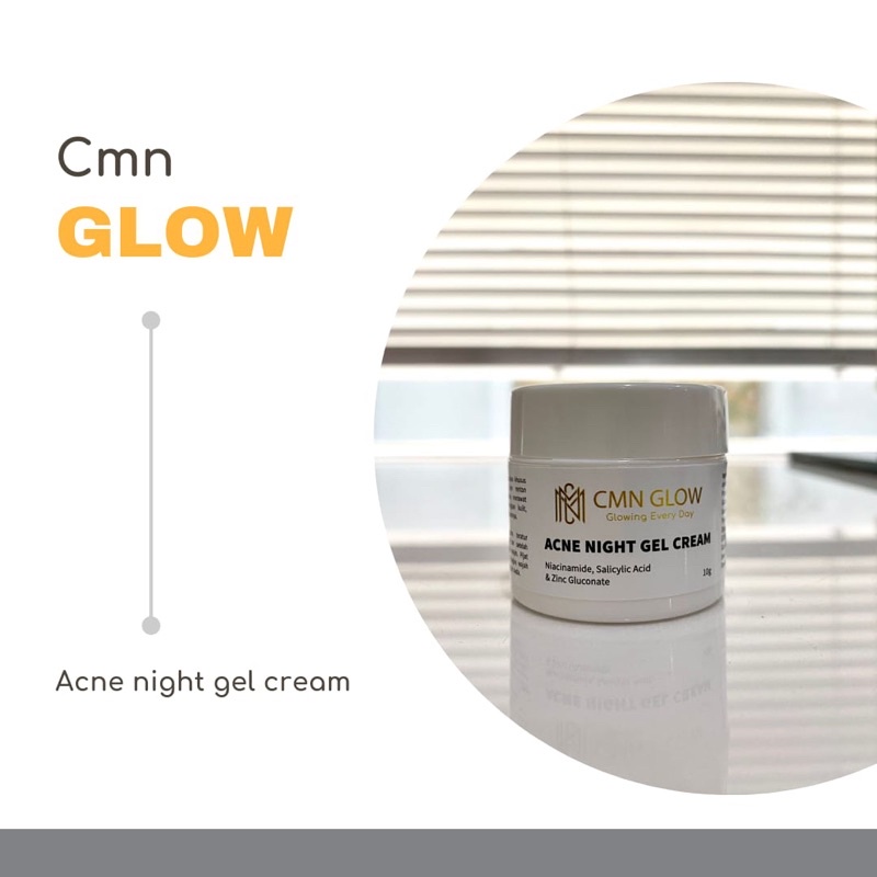 CMN glow acne night gel