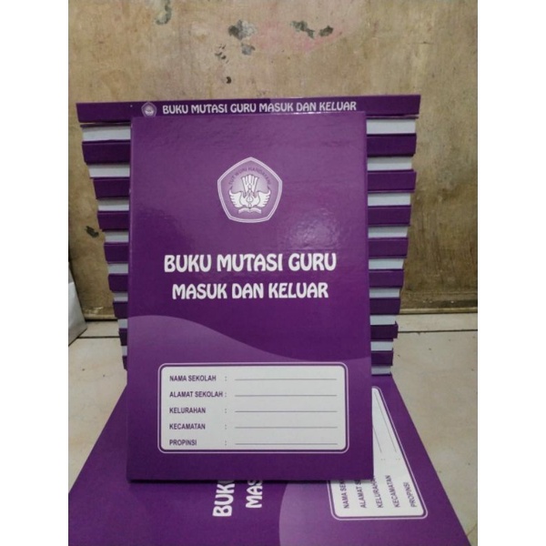 

Buku mutasi guru masuk dan keluar