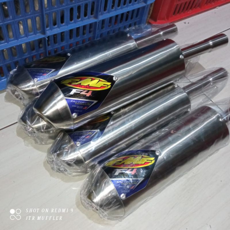 Silincer FMF Knalpot Suzuki TS 125 2 tak stainless